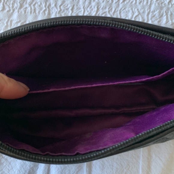 Coach Black Leather Wristlet - Picture 7 of 10